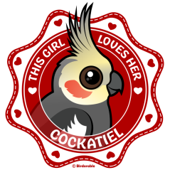 This Girl Loves Her Cockatiel
