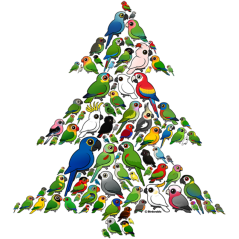 Parrot Christmas Tree