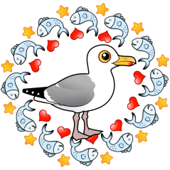 Herring Gull Circle of Love