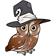 Spooky Screech Owl