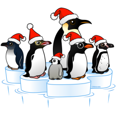 Christmas Penguin Party