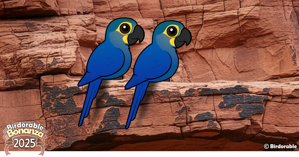 Birdorable Indigo Macaw