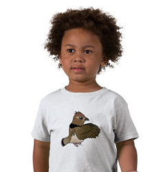 Birdorable Ruffed Grouse Toddler T-Shirt