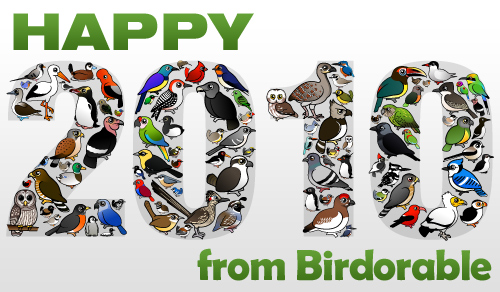 Happy 2010 from Birdorable