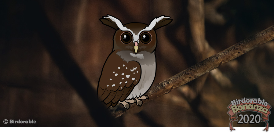 Birdorable Crested Owl