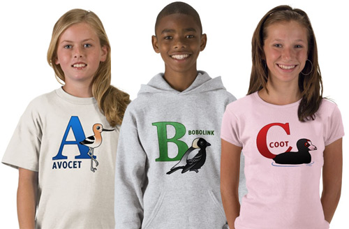 Birdorable ABC T-Shirts