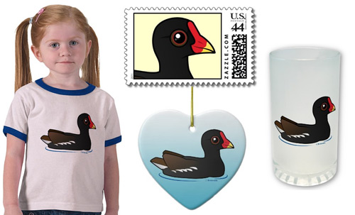 Birdorable Moorhen Product Samples