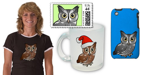 Birdorable Screech Owl T-Shirts & Gifts