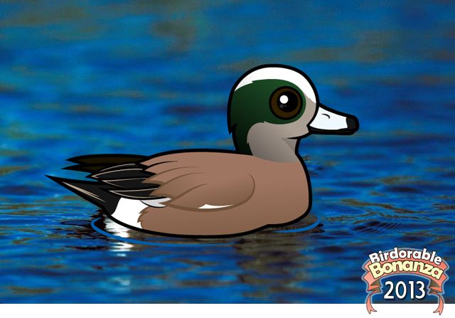 Birdorable American Wigeon