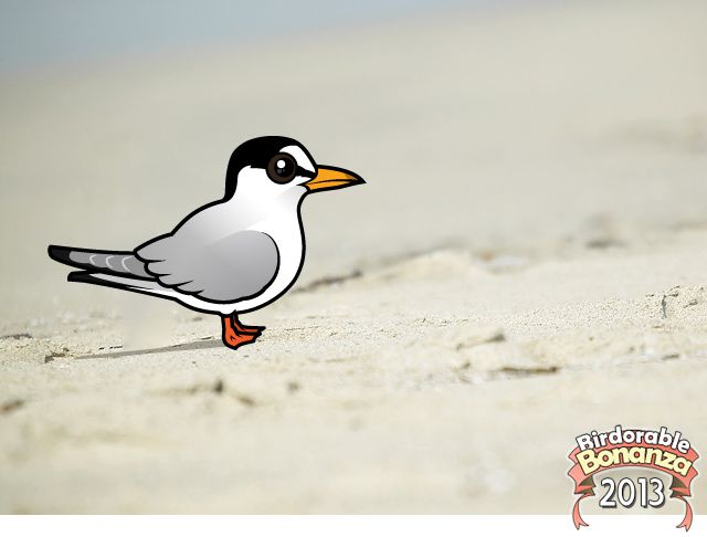 Birdorable Least Tern