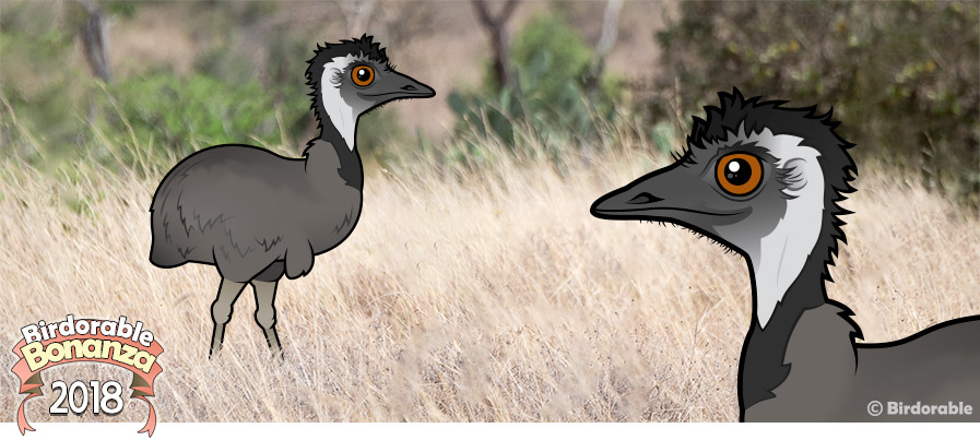 Cute Birdorable Emu