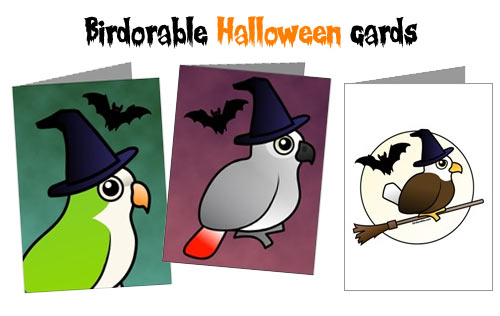 Birdorable Halloween Cards