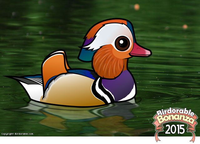 Birdorable Mandarin Duck