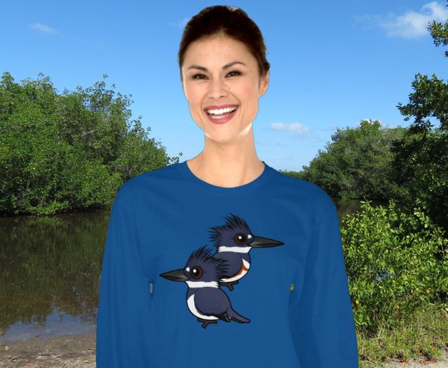 Belted Kingfisher Pair T-Shirt