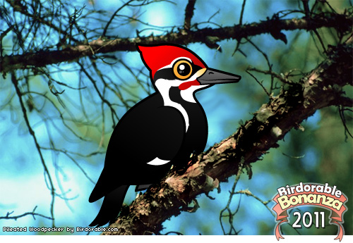 Birdorable Pileated Woodpecker