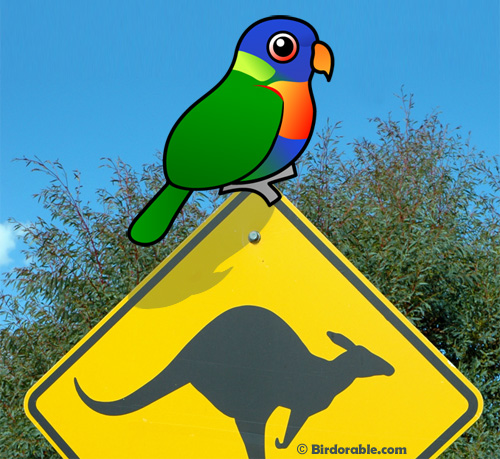 Birdorable Rainbow Lorikeet