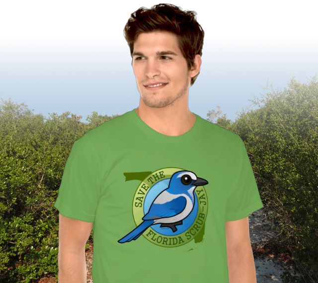 Save the Florida Scrub-Jay Men's T-Shirt