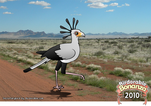 Birdorable Secretary Bird