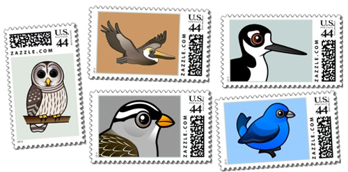 Birdorable Stamps