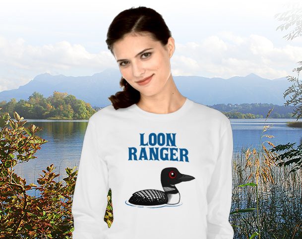 Birdorable Loon Ranger T-Shirt