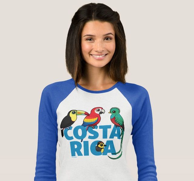 Birdorable Birds of Costa Rica Women's T-Shirt