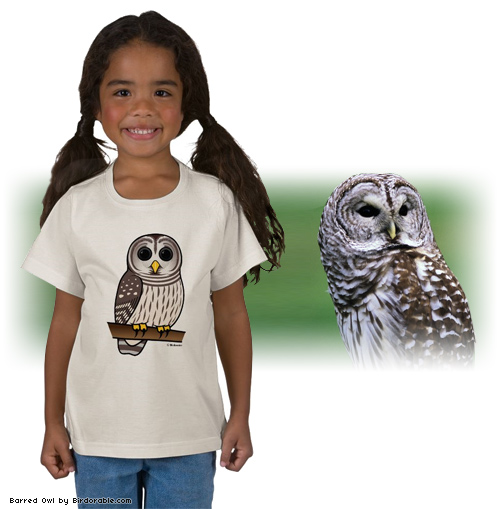 Birdorable Barred Owl T-Shirt