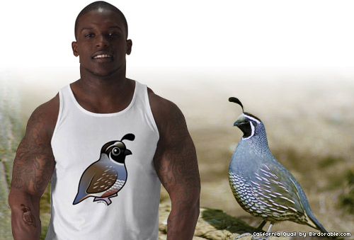 Birdorable California Quail t-shirt