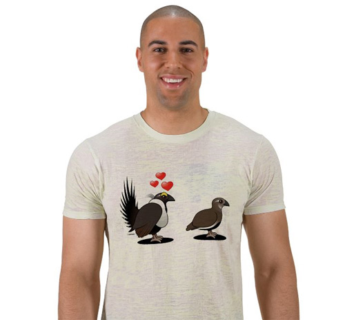 Sage Grouse Love T-shirt